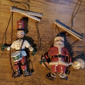 Vintage Marionette Ornaments
